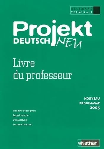 Allemand Tle Projekt: Livre du professeur Books