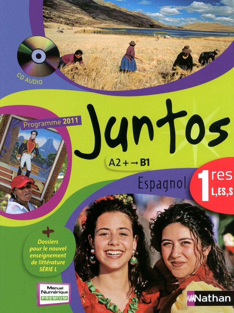 Juntos 1re L, ES, S book