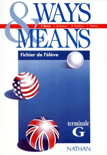 Ways and Means, terminale G, fichier élève book