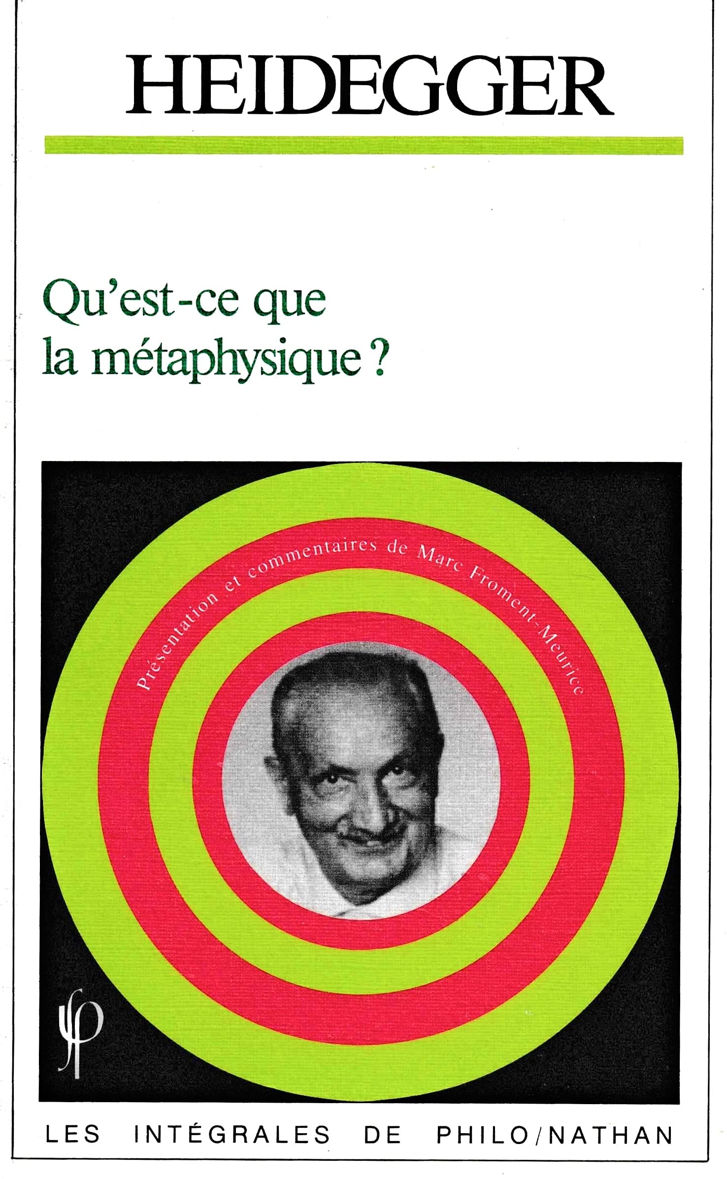 Qu'est-ce que la metaphysique ? (Nathan) Books