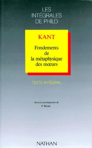 Fondements de la métaphysique des moeurs Books