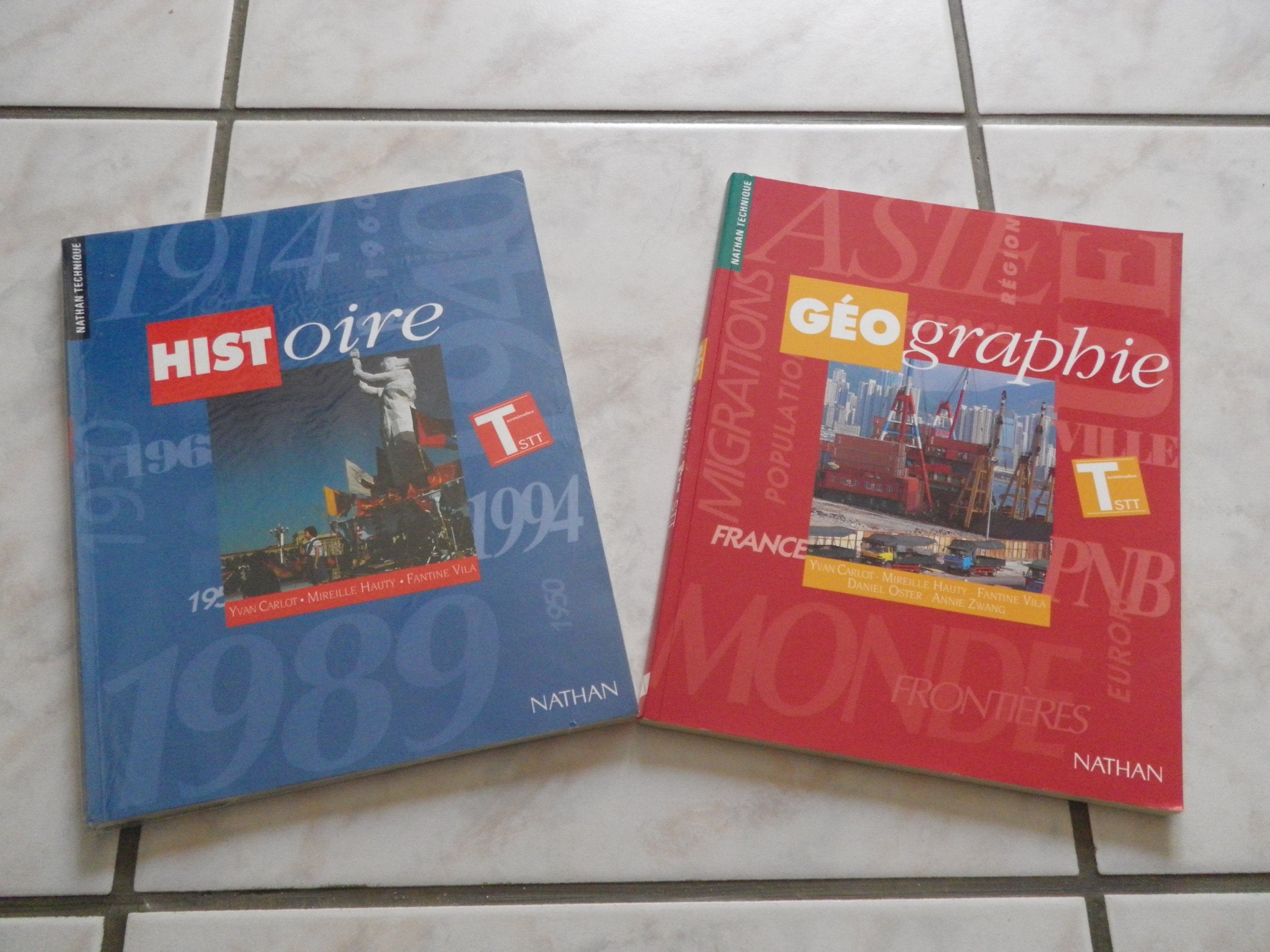 Géographie terminale STT, livre élève book