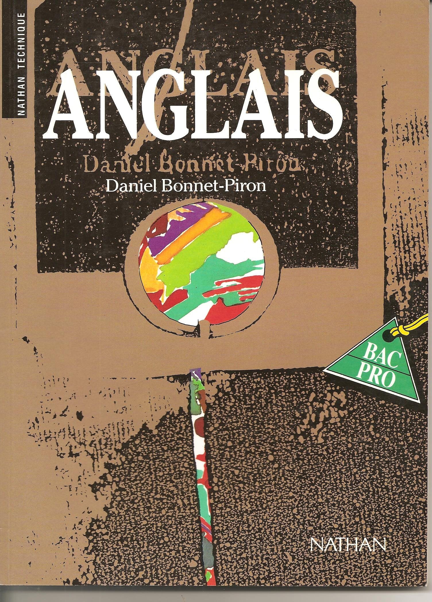 Anglais, bac professionnel 1993. Livre de l'élève book