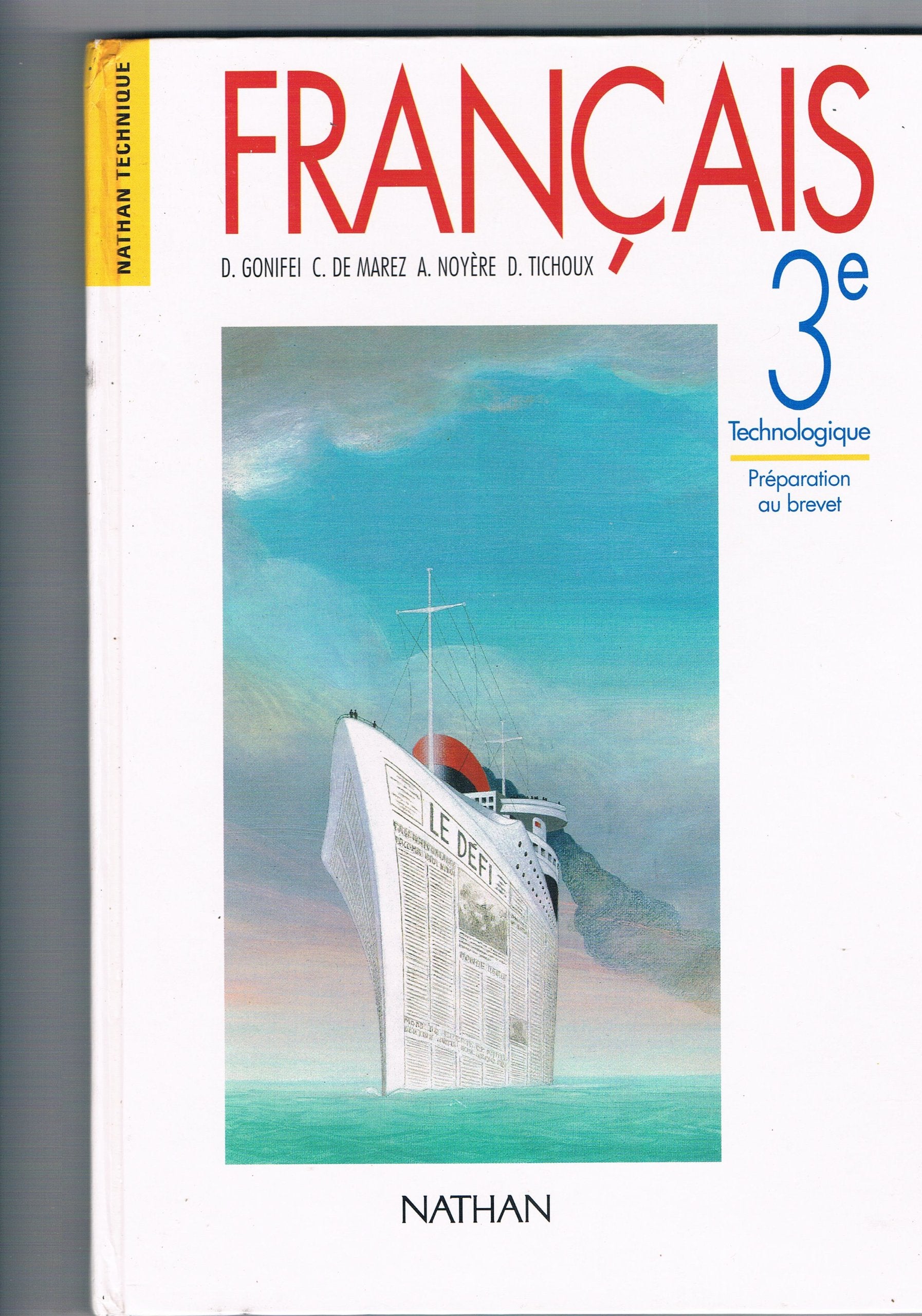 Français : 3e technologique, préparation au brevet Books