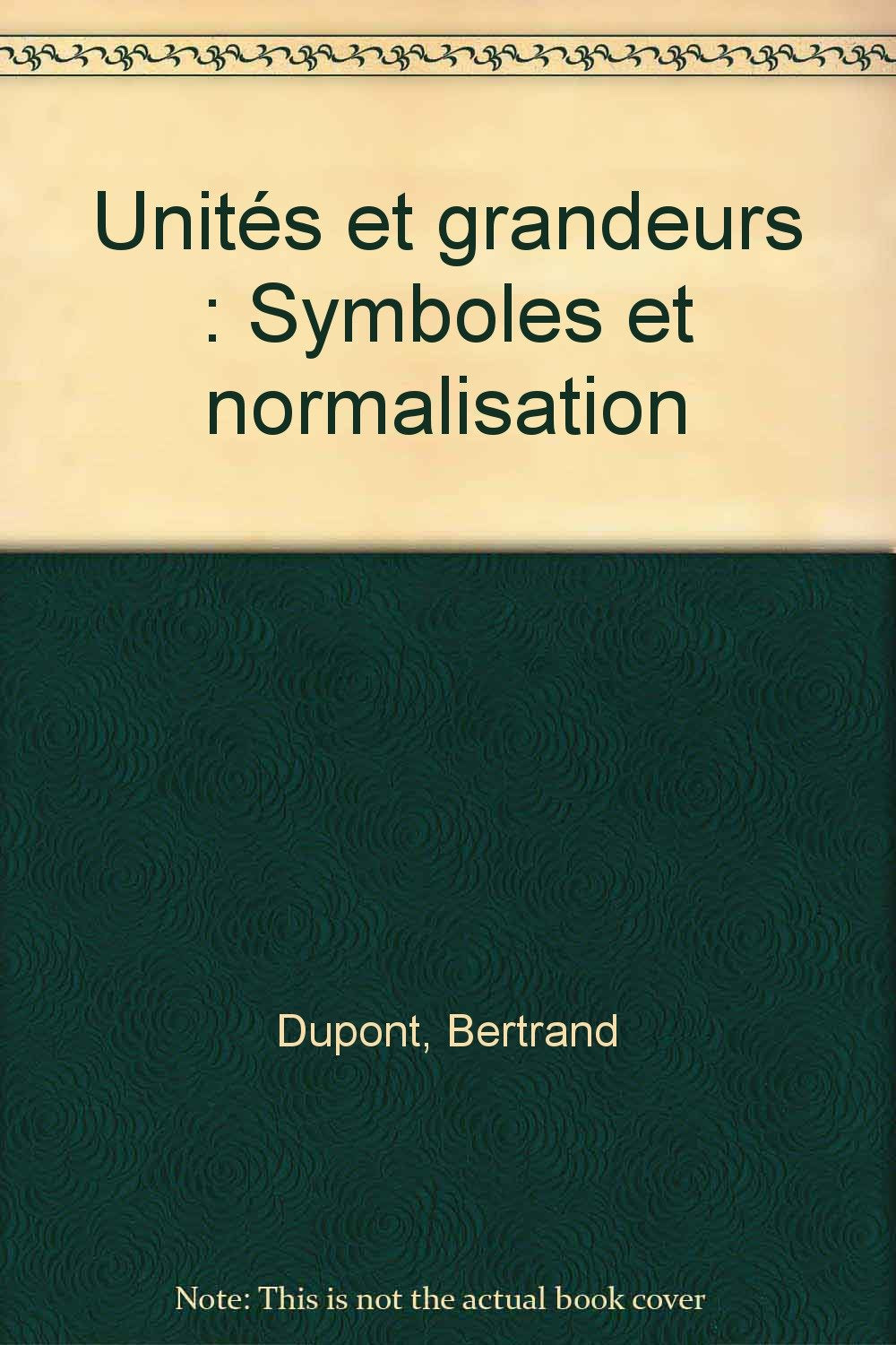 Unités et grandeurs book