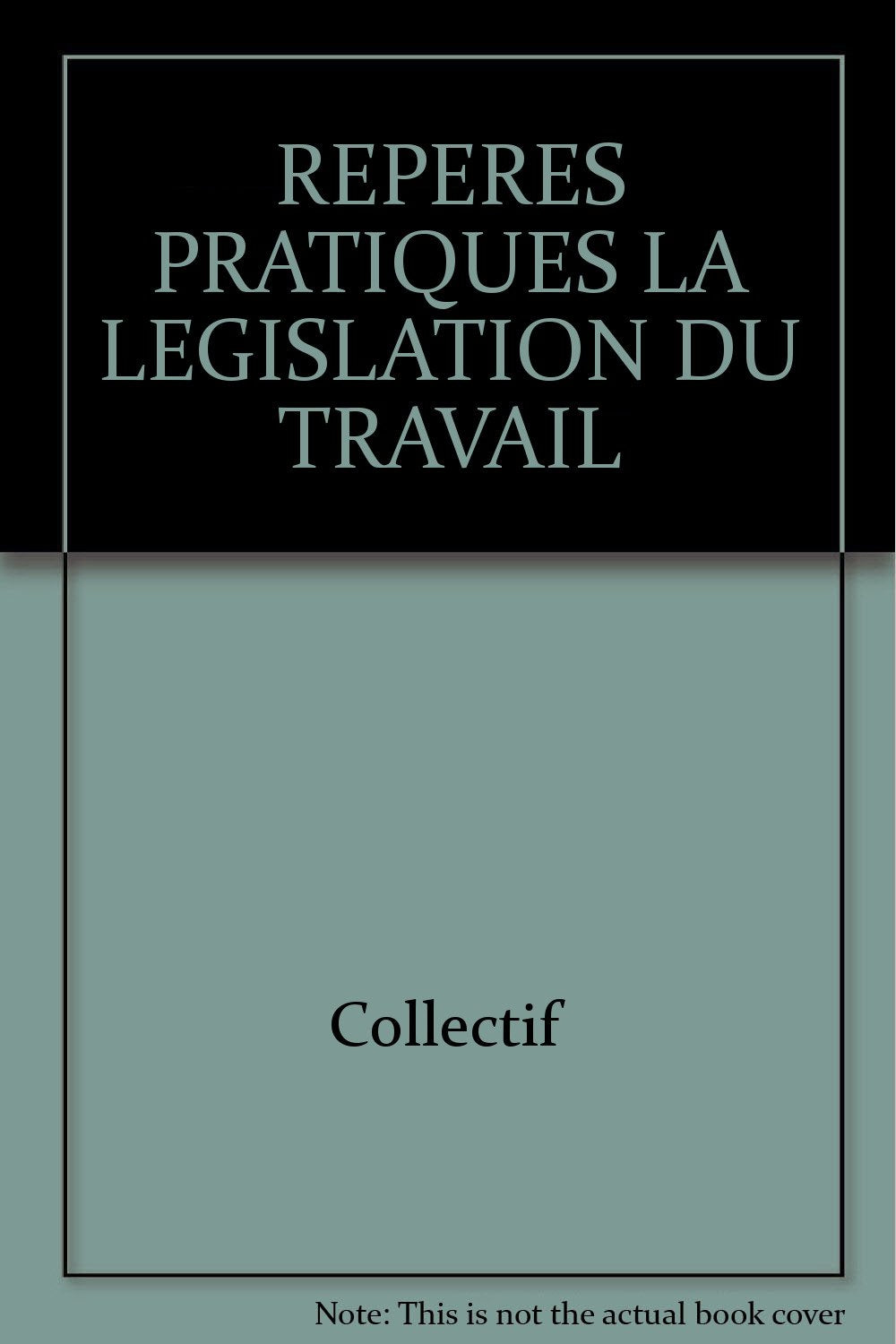 La législation du travail, édition 1995-1996, numéro 6 book