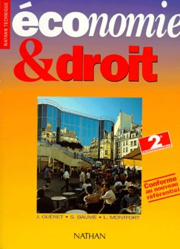 Economie et droit, 2e professionnelle book