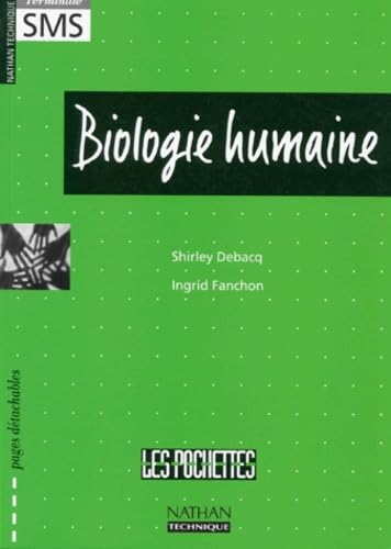 Biologie humaine, terminales SMS, pochette exercices, 1997 book