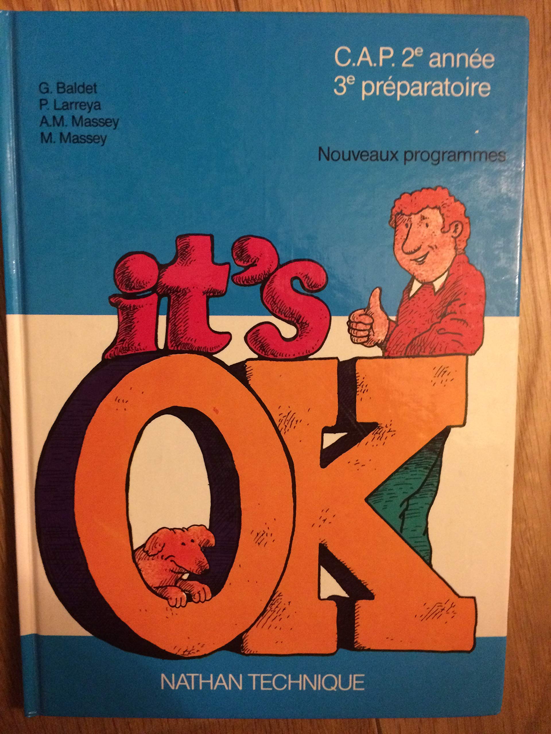Anglais Cap 2eme Annee It'S Ok book