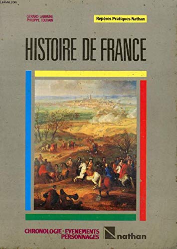Histoire de France / chronologie, évènements, personnages book