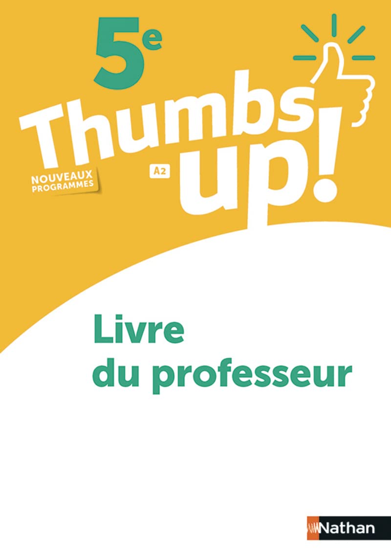 Thumbs Up - 5e - Livre Professeur - 2018 book