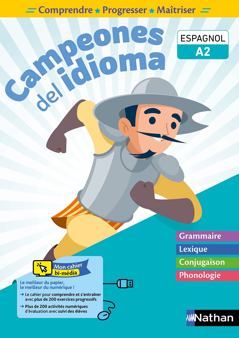 Cahier d'espagnol Campeones del Idioma A2 book