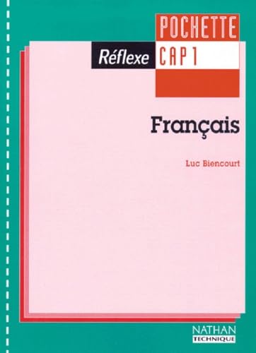 Français, CAP 1 : pochette de l'élève book