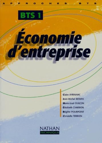 Economie d'entreprise, BTS 1, élève, 2000 book