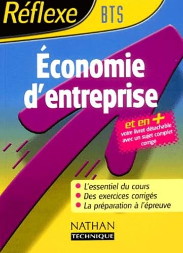 Reflexe : Economie d'entreprise, BTS book