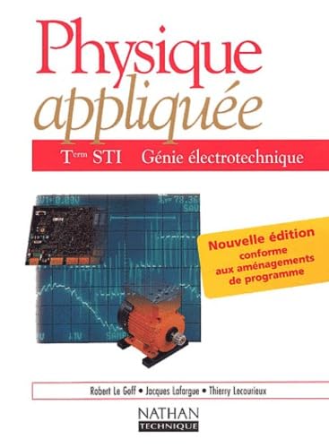 Physique appliquée Tle STI Génie électrotechnique Books