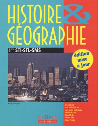 Histoire & Geographie 1ere Sti-Stl-Sms book