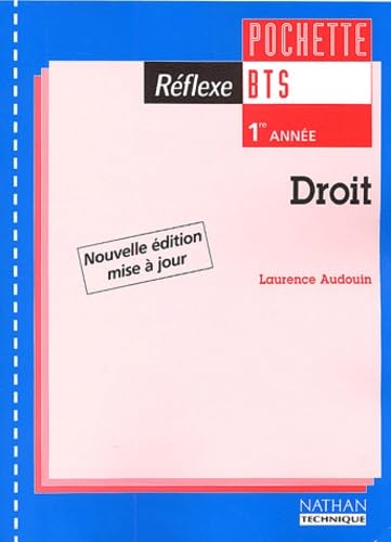 Droit BTS 1ère année (Pochette de l'élève, 1 livret) - Collection Réflexe book