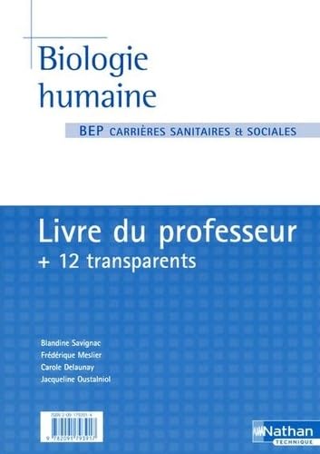 Biologie humaine, livre du professeur + transparents Books