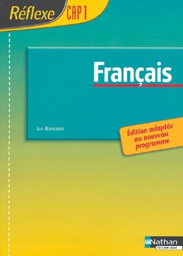 Français CAP 1 : Poche réflexe, élève, 2004 book