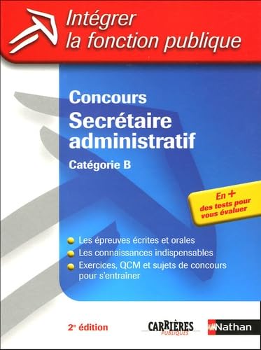 Concours Secrétaire administratif: Catégorie B book