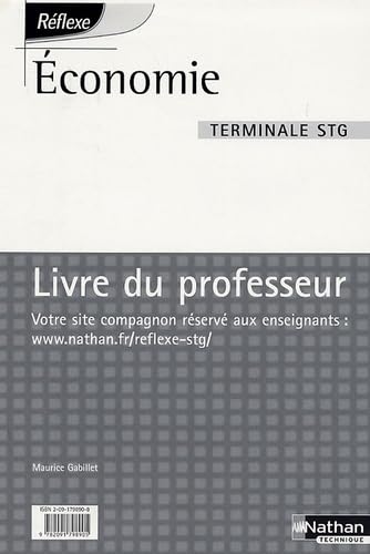 Economie Tle STG: Livre du professeur Books