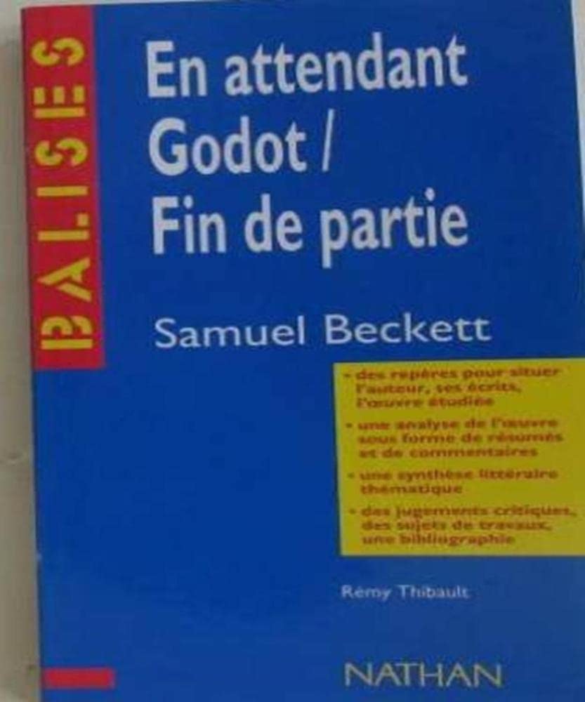 En attendant Godot, Fin de partie, Samuel Beckett Drama