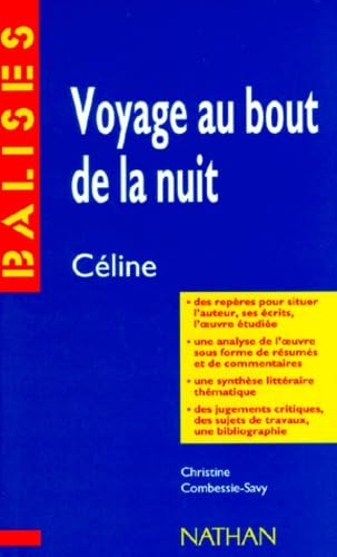 Voyage au bout de la nuit, Céline book