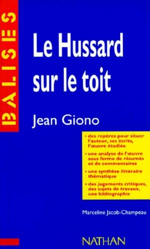 "Le hussard sur le toit", Jean Giono: Résumé analytique... Books