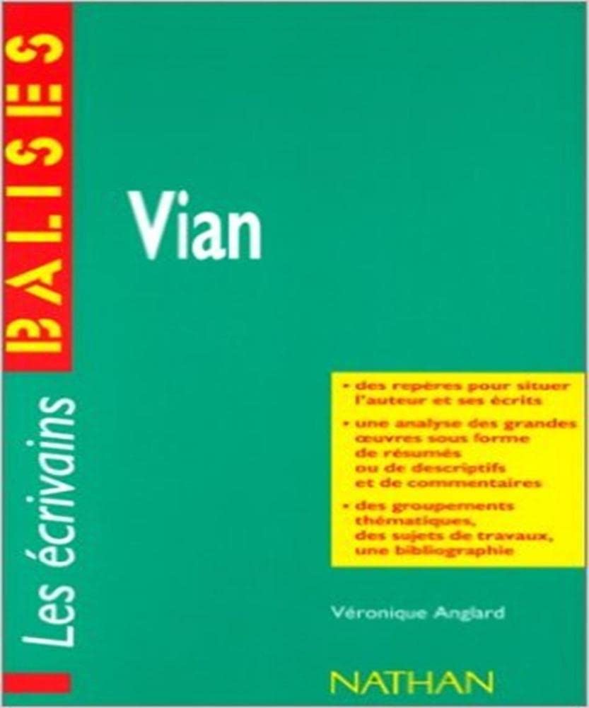 Vian: Grandes oeuvres, commentaires critiques... book