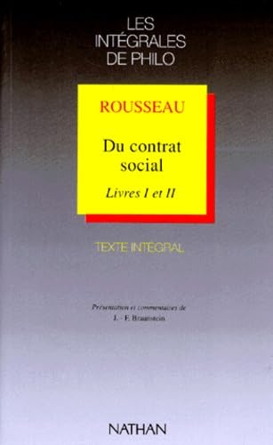 Du contrat social, 2 volumes book