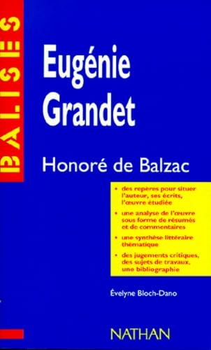"Eugénie Grandet", Honoré de Balzac: Des repères pour situer l'auteur... book