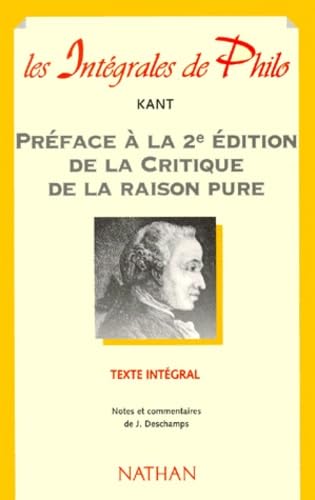 Préface à la 2e édition de la "Critique de la raison pure" Books