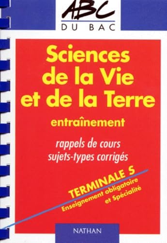 Sciences De La Vie Et De La Terre Terminale S. Entrainenement book