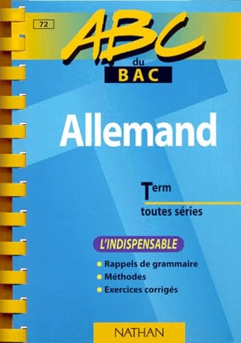 Allemand, term. toutes séries Books