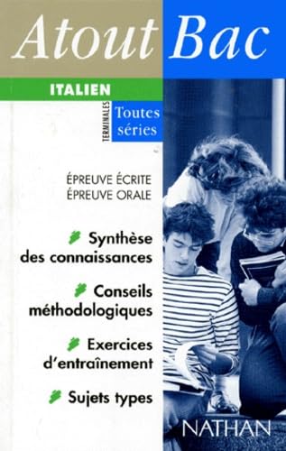 ITALIEN TERMINALES TOUTES SERIES.: Epreuve écrite, épreuve orale book
