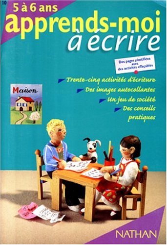 Apprends-Moi A Ecrire 5/6 Ans Books