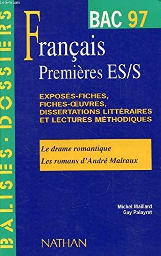 Dossiers Bac 1997, Français,1re ES-S, élève book