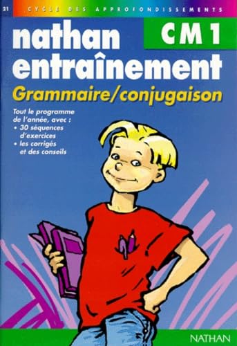 Nathan entraînement, numéro 21 : Grammaire - Conjugaison CM1 book