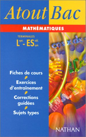 Atout bac mathématiques terminales L spé et ES book