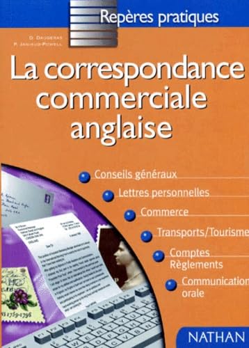 La Correspondance Commerciale Anglaise. Edition 1998 Books