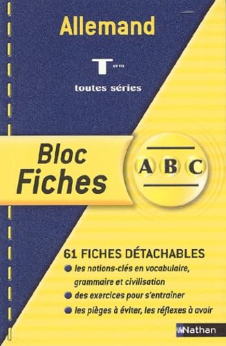 Allemand Terminales toutes séries book