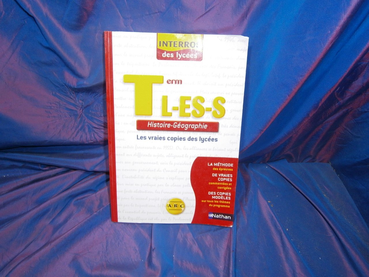 Histoire-Géographie Tle L-ES-S book