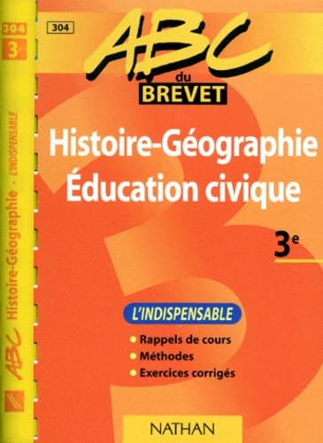 ABC du brevet : histoire-géographie, éducation civique book