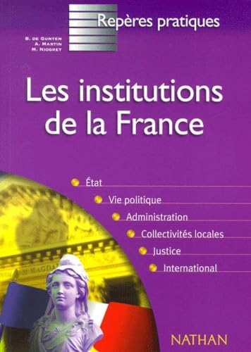 Les Institutions de la France book