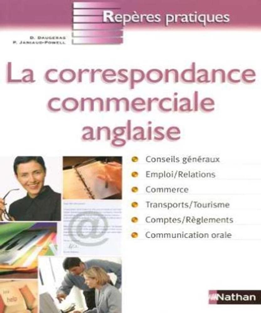 La correspondance commerciale anglaise Foreign Languages ​​& Dictionaries