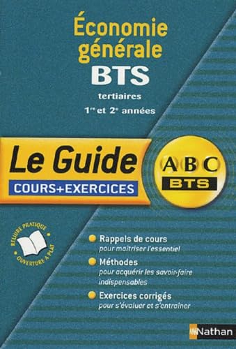 Economie générale BTS tertiaires 1re et 2e années book