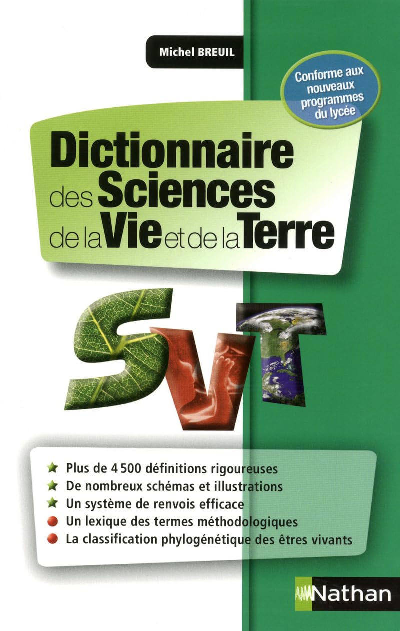 Dictionnaire Sciences et Vie de la Terre Non-fiction