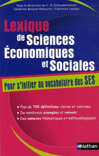 Lexique de Sciences Economiques et Sociales Books