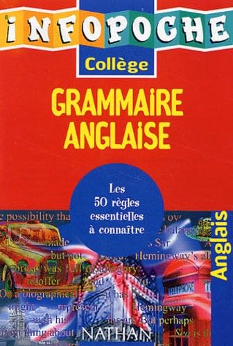 Infopoche collège, grammaire anglaise book